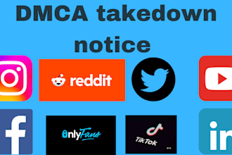 send dmca take down notice to remove infringing leaked content under dmca