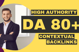 create high quality SEO contextual backlinks with white hat link building