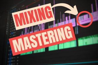 do vocal tuning, music mixing and mastering with vocals and leveling