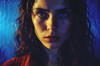 create realistic portrait , art, character, scenery, background using ai