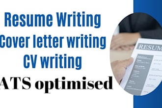 your perfect resume, CV, cover letter is one dm away