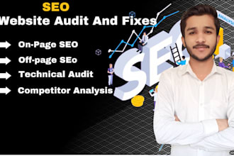 do website audit and create in depth SEO report