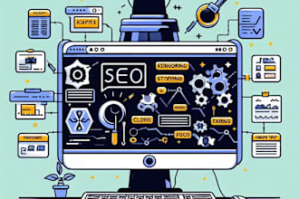 fix technical and on page seo, google index, xml sitemap , 404 error and robots