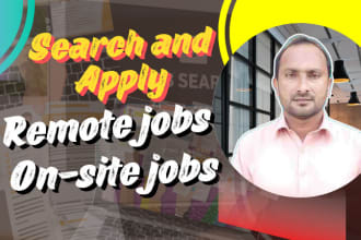 search and apply for relevant remote jobs onsite jobs on your behalf