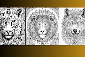 make coloring books for adults and kids