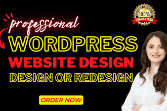 create, redesign wordpress website, revamp wordpress