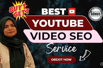 optimize SEO title, description and tags for youtube videos