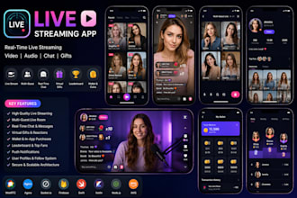 develop live streaming app like bigo live and tango and twitch live