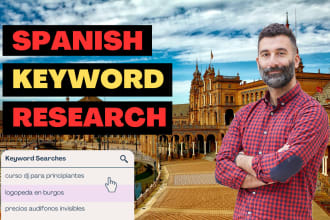 do a comprehensive SEO keyword research in spanish