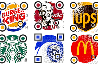 design custom qr code with logo in 1 hour
