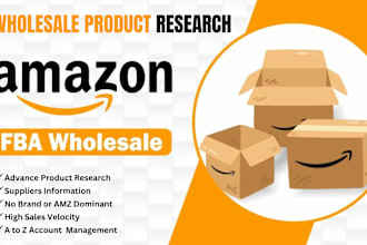 be your amazon wholesale fba virtual assistant