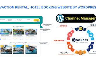 create a hotel booking, airbnb, vacation rental website,
