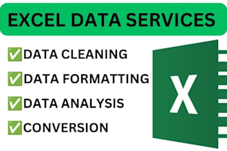 expertly clean, merge, organize and convert your excel data