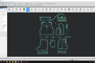 make  clothing cad pattern and technologist