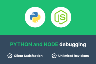 debug your python and node code