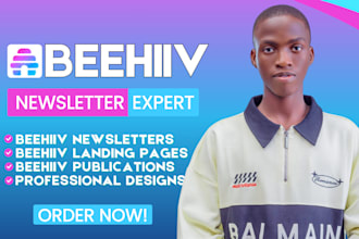 design beehiiv newsletter beehive email template, setup beehiiv website