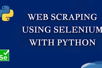 perform web scraping on any website utilizing selenium