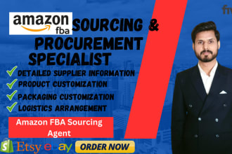 be your amzon fba product sourcing agent from china