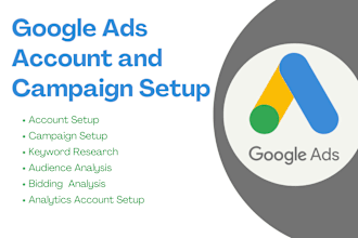 setup and optimize google ads account