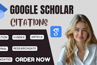 write, publish article to increase google scholar citations, backdated, journals
