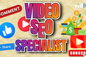 be your best youtube seo expert and channel growth manager