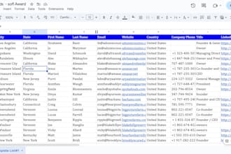 provide GEO targeted prospect list and data enrichment
