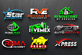 do stunning, attractive and unique business logo design