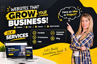 build professional wordpress and shopify websites