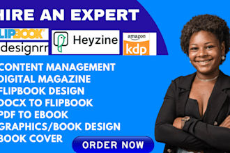 do flipbook, digital magazine, catalog design, digital brochure, company profile