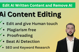 humanize your ai  and chatgpt content in 24 hours