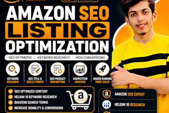 write amazon SEO product listings that rank and convert