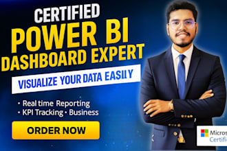 be your data analyst and build interactive power bi dashboard