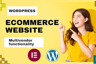 make ecommerce webshop or  webshop by wordpress