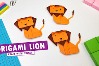 make diy origami videos for your youtube channel