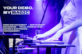 transform your demo into a professional song production