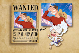 draw you in one piece anime style