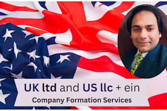 do US llc and UK ltd formation services and obtain ein