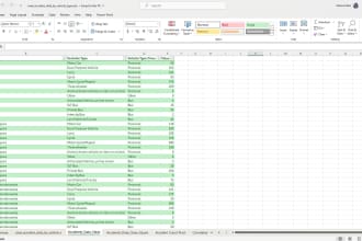 clean, organize, and merge excel or CSV data