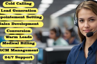 do b2b  lead generation andsales development for medical billing company rcm sdr