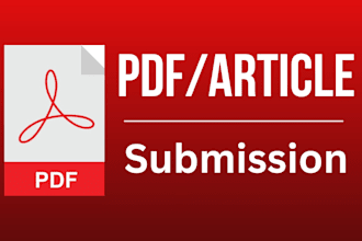 do manual high authority PDF and article submissions backlinks seo link building