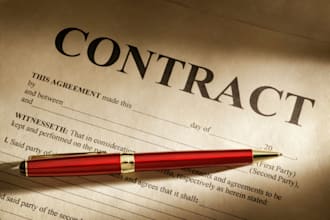 draft all commercial contracts and legal notices