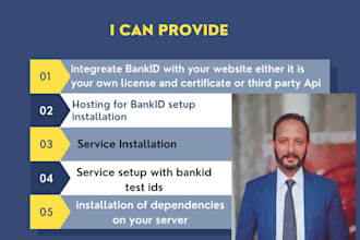 integrate bankid system to your website