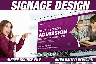 design billboard, banners, signage, yard sign, hoarding, street signs, backdrop