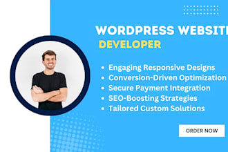 build automated, news, urgent user friendly elementor website