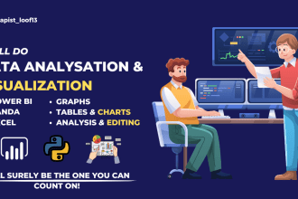 do data analysis and visualization using python