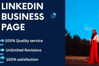 create linkedin business page