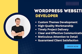 develop affordable custom wordpress, membership, staffing responsive website