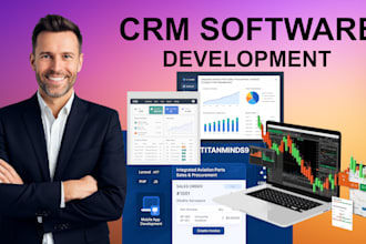 develop CRM erp pos and MLM software solutions