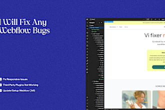 fix any webflow bugs