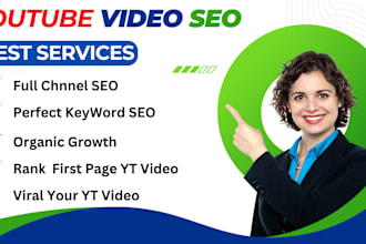 optimize your youtube video SEO and rank channel